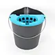 Custom Heavy Duty Plastic Cleaning Bucket PP Assorted Plastic Squeeze Mop Bucket
